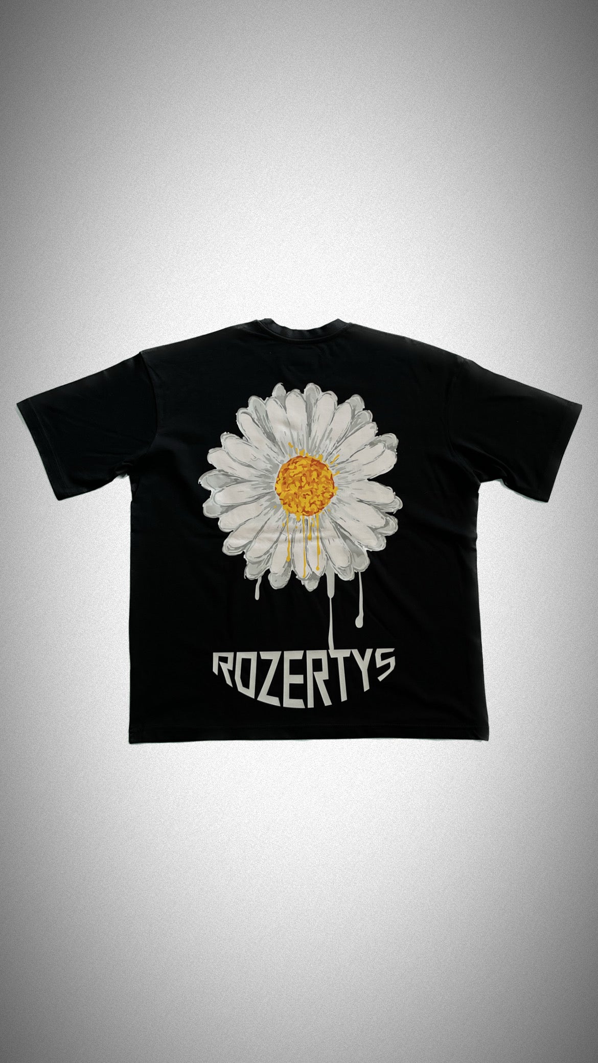Rozertys Oversize Daisy Black