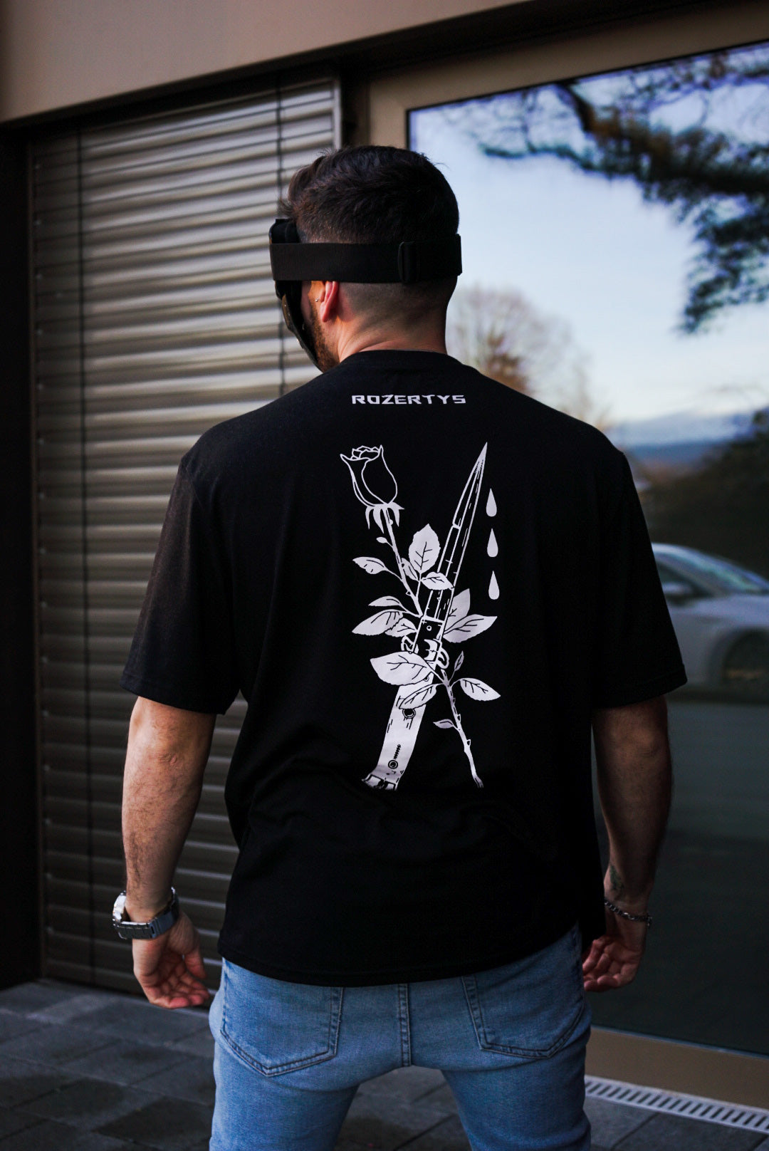 Rozertys RR Black Oversize Tee