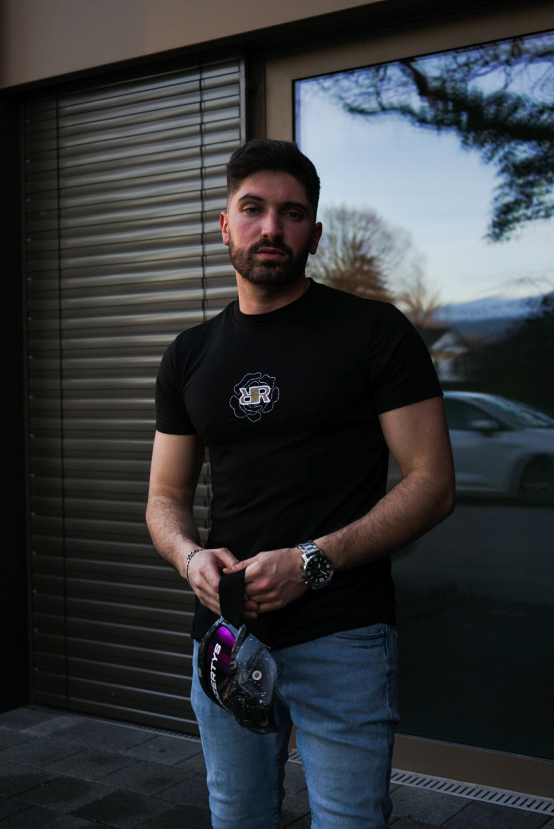 Rozertys RR Black Plain Tee