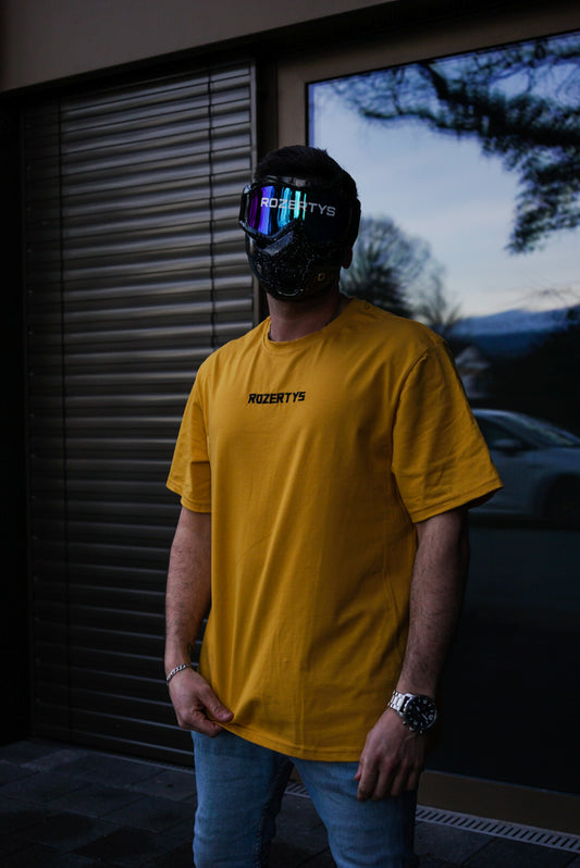 ROZERTYS EMBROIDERY TOASTED OVERSIZE TEE