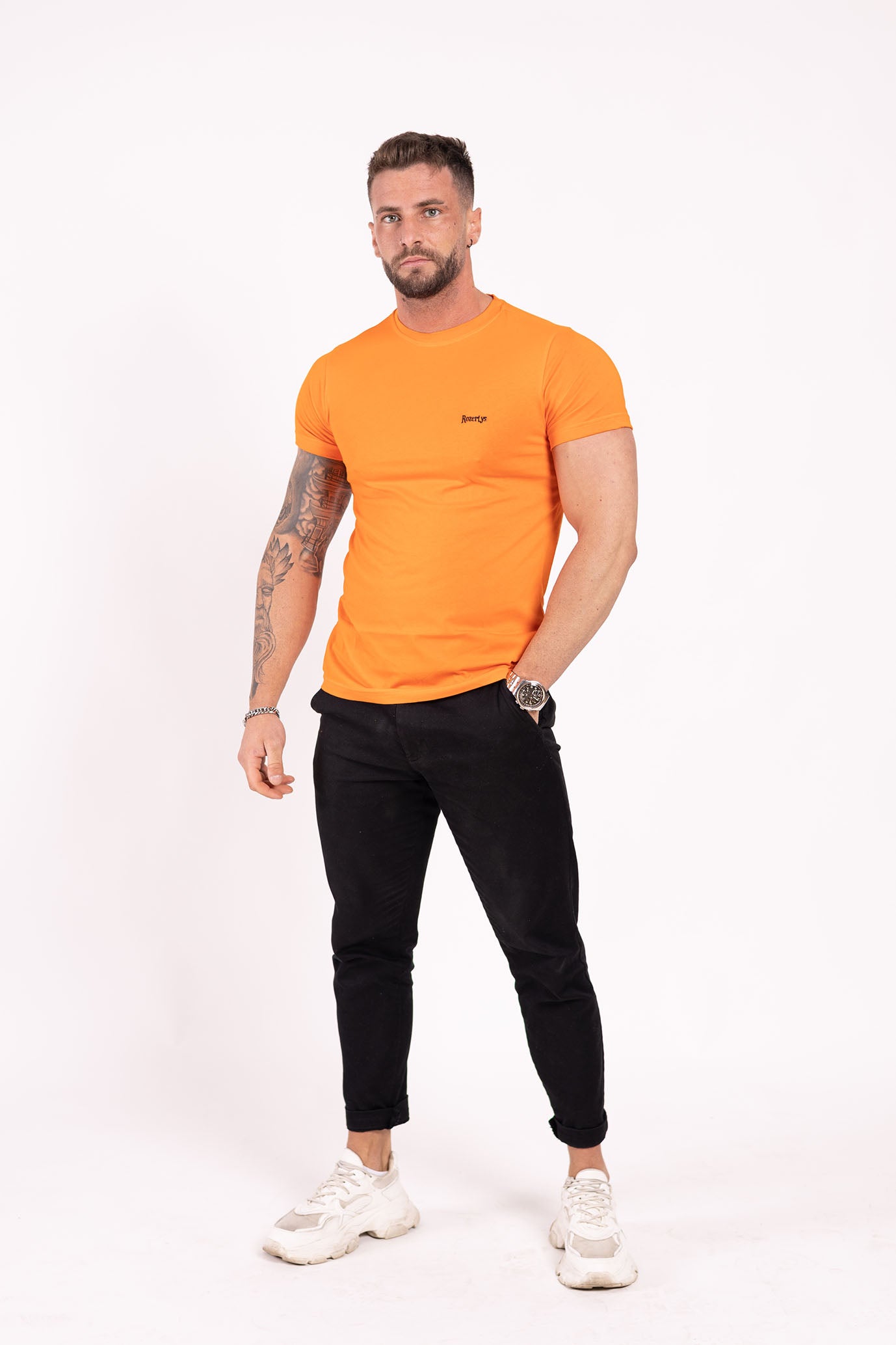 ROZERTYS PLAIN ORANGE TEE