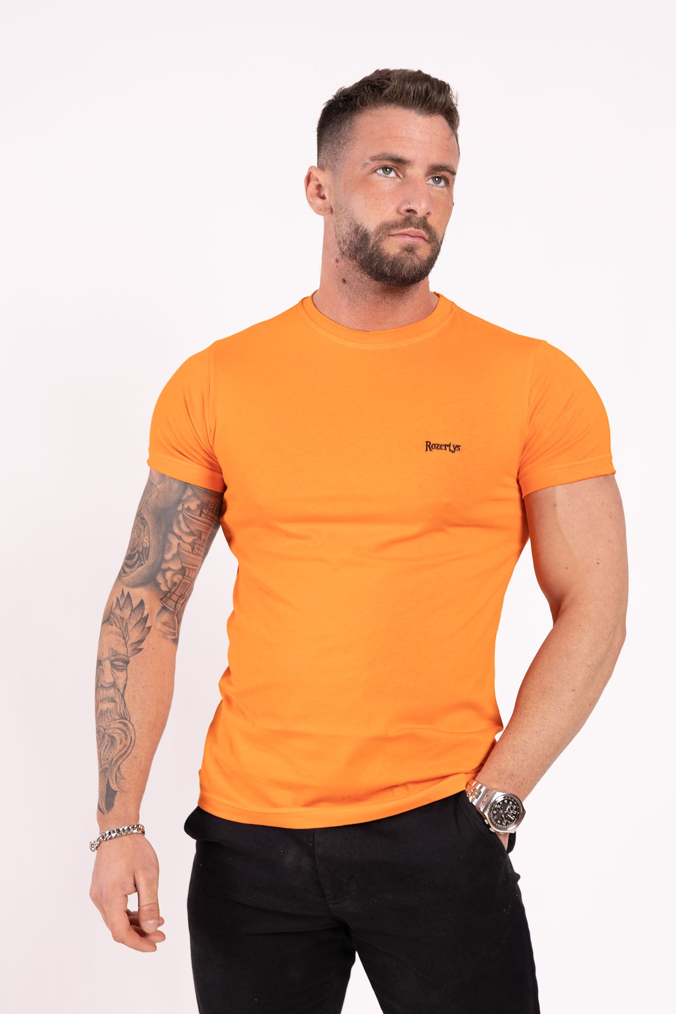 ROZERTYS PLAIN ORANGE TEE