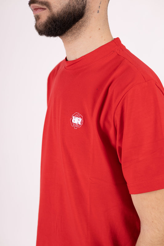 ROZERTYS RR PLAIN RED TEE