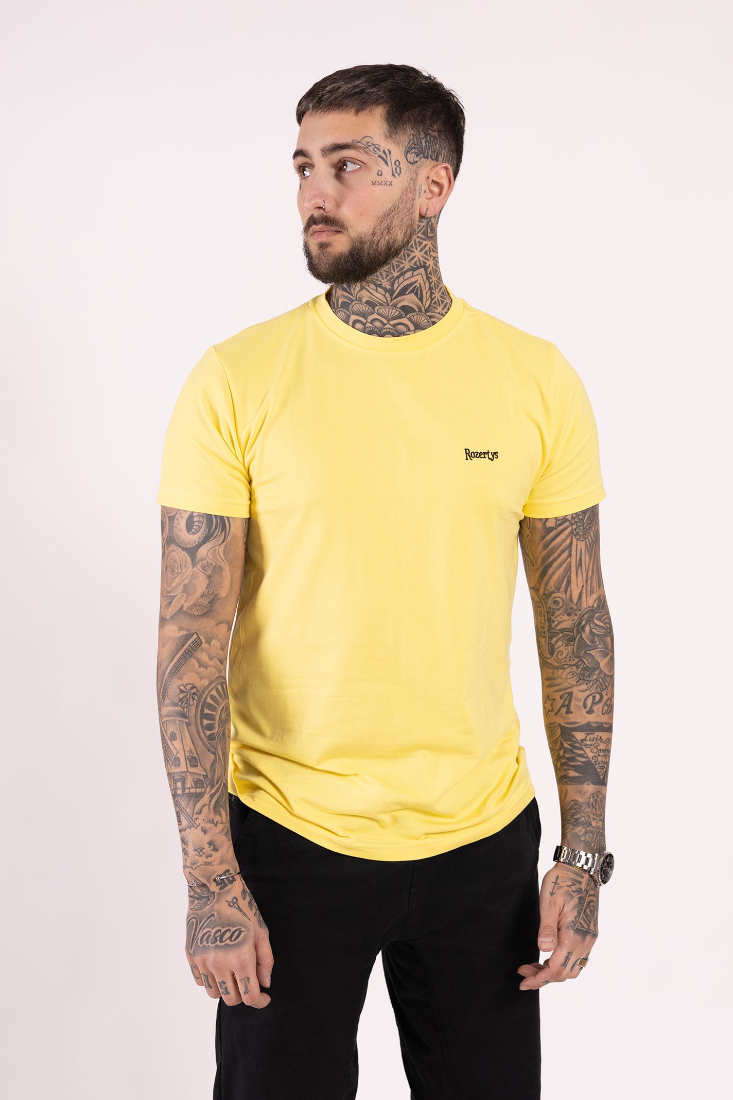 ROZERTYS PLAIN YELLOW TEE