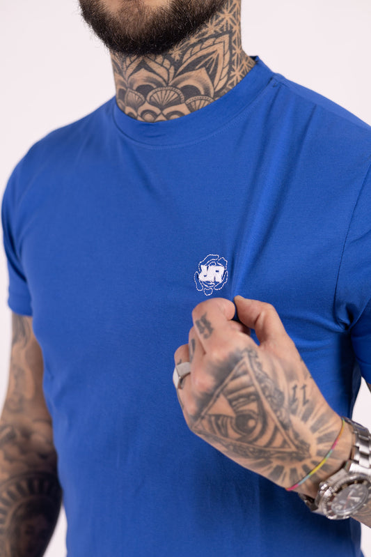 ROZERTYS RR PLAIN BLUE TEE