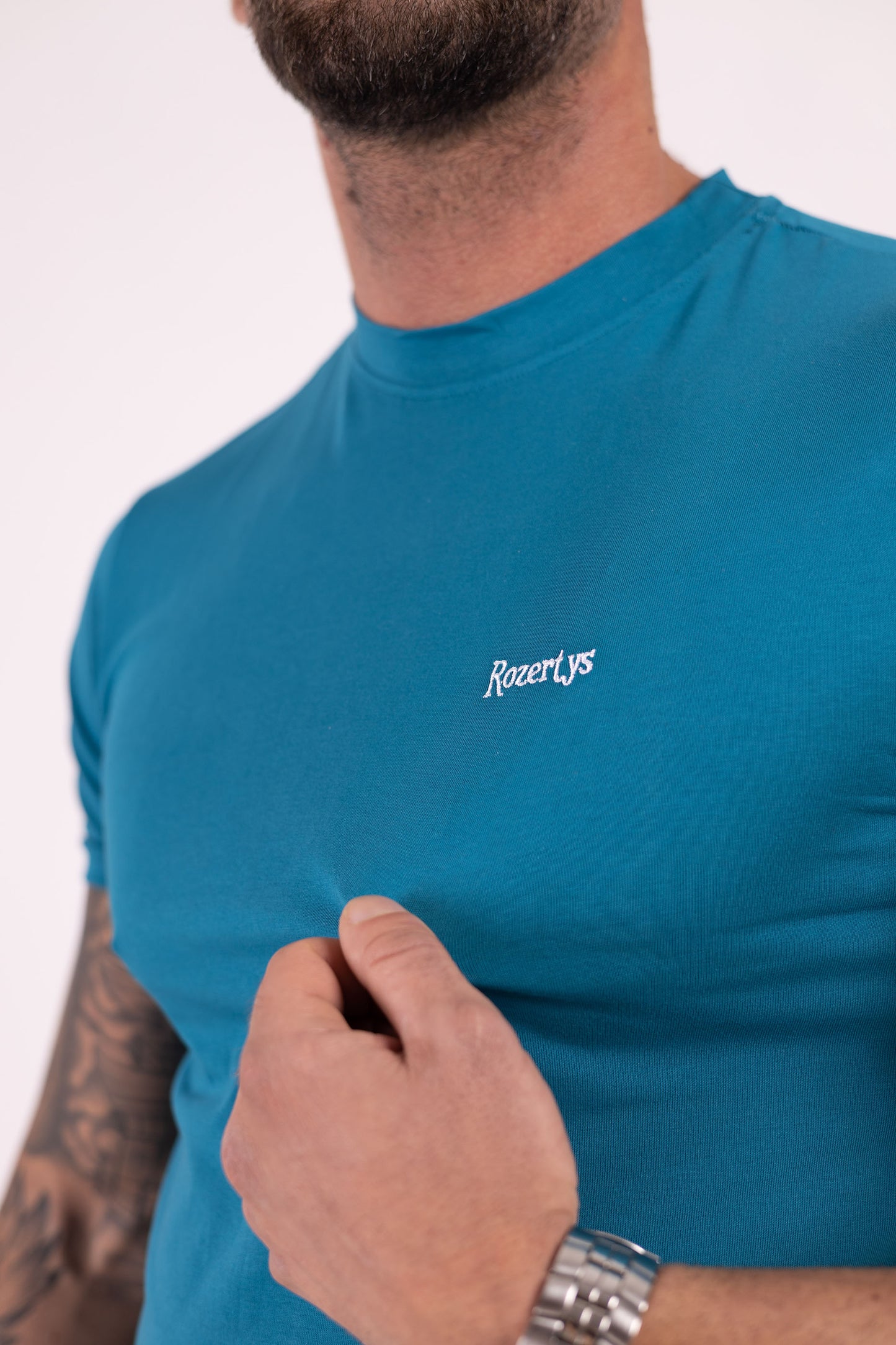 ROZERTYS PLAIN TURQUOISE TEE
