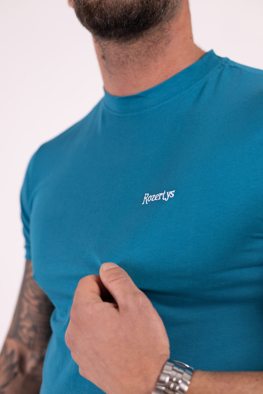 ROZERTYS PLAIN TURQUOISE TEE