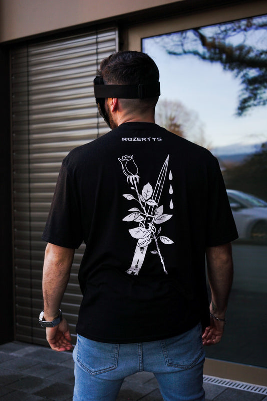 Rozertys RR Black Oversize Tee