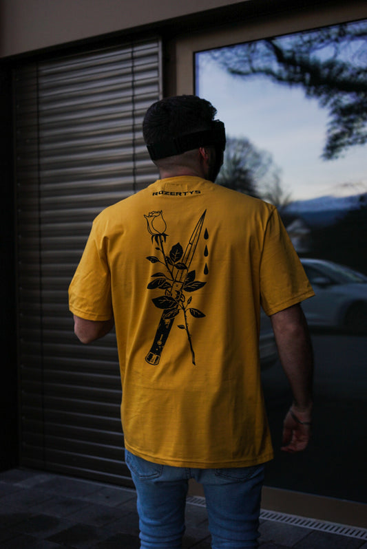 ROZERTYS EMBROIDERY TOASTED OVERSIZE TEE