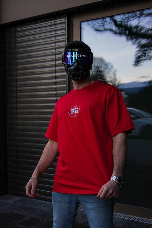 ROZERTYS RR RED OVERSIZE TEE