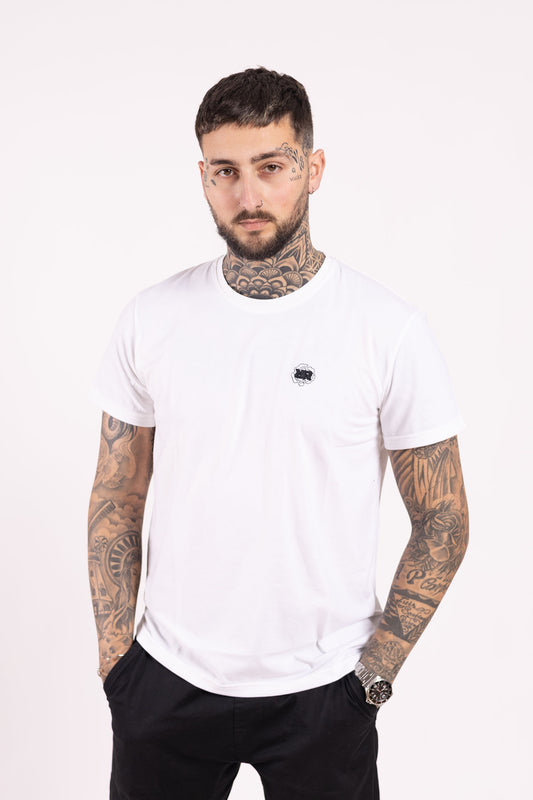 ROZERTYS RR PLAIN WHITE TEE