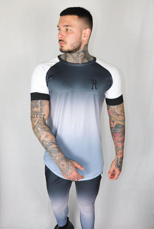 ROZERTYS GRADIENT GREY TEE